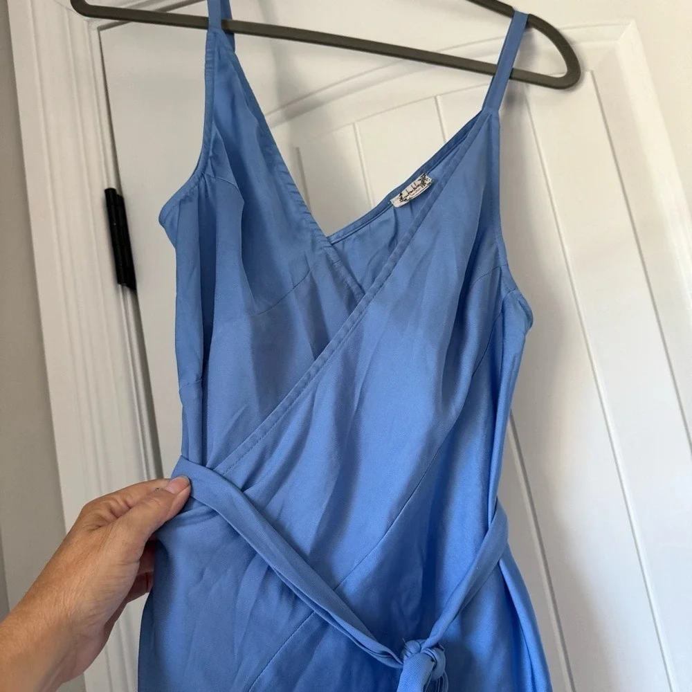 Intimately Free People Like Me or Love Me Wrap Mini Slip Dress Size Medium
